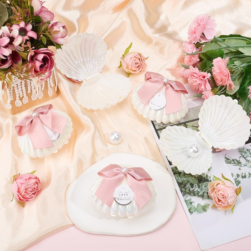 6pcs Set Ocean Shell Candy Box and Jewelry Storage Box